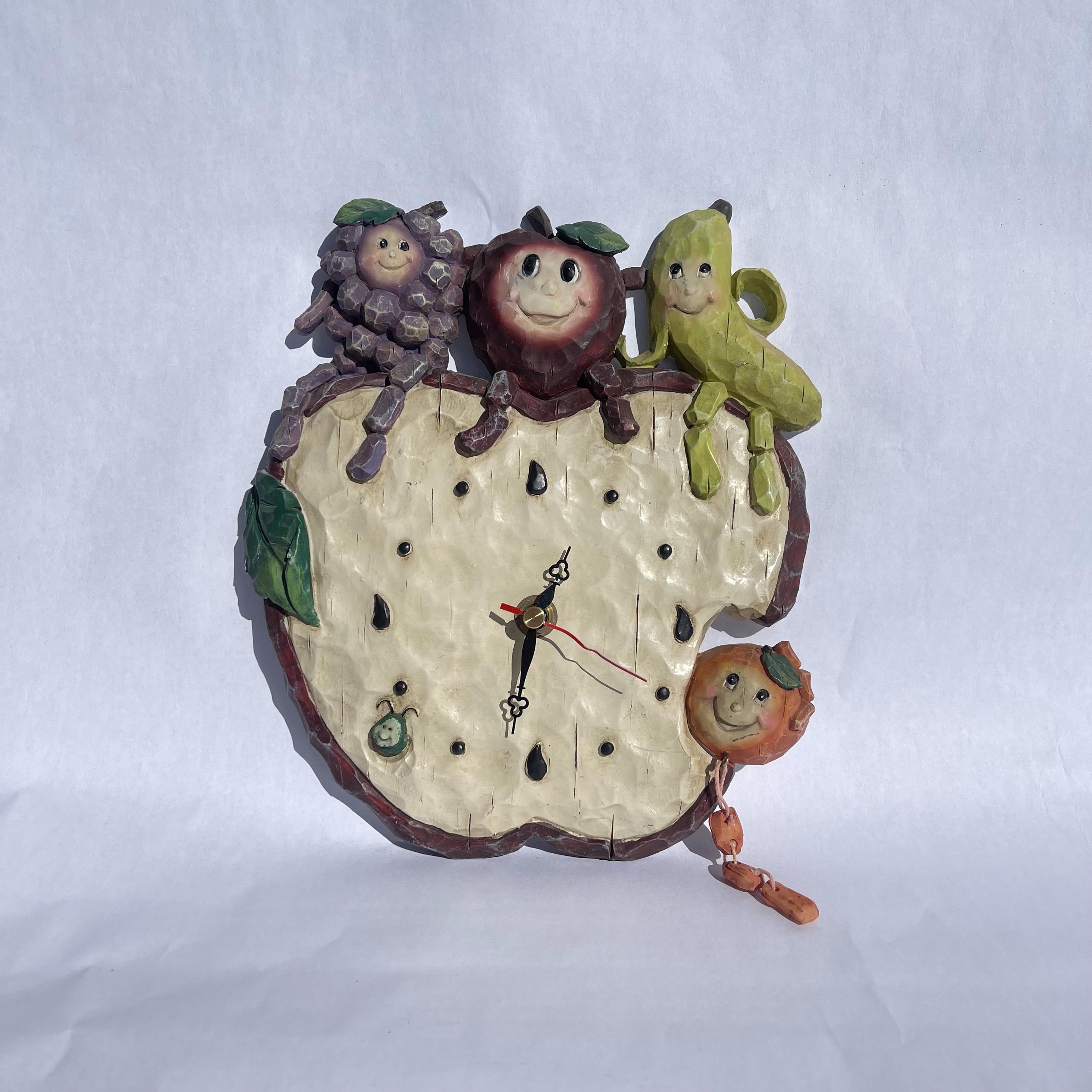 Apple 壁掛け時計 希少 ヴィンテージ Vintage Apple Wall Clock - Etsy