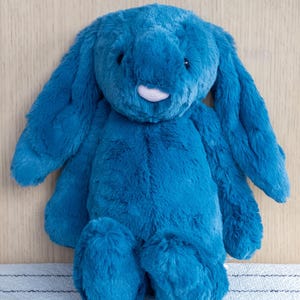 Jellycat Bashful Bunny Navy - Etsy