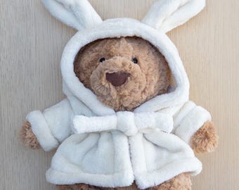 Jellycat-badjas Bartholomew Bear NWT 100% authentiek HTF