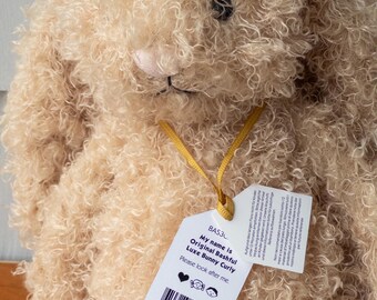 Jellycat Bashful Luxe Bunny Curly - NWT - AUTHENTIC - VHTF