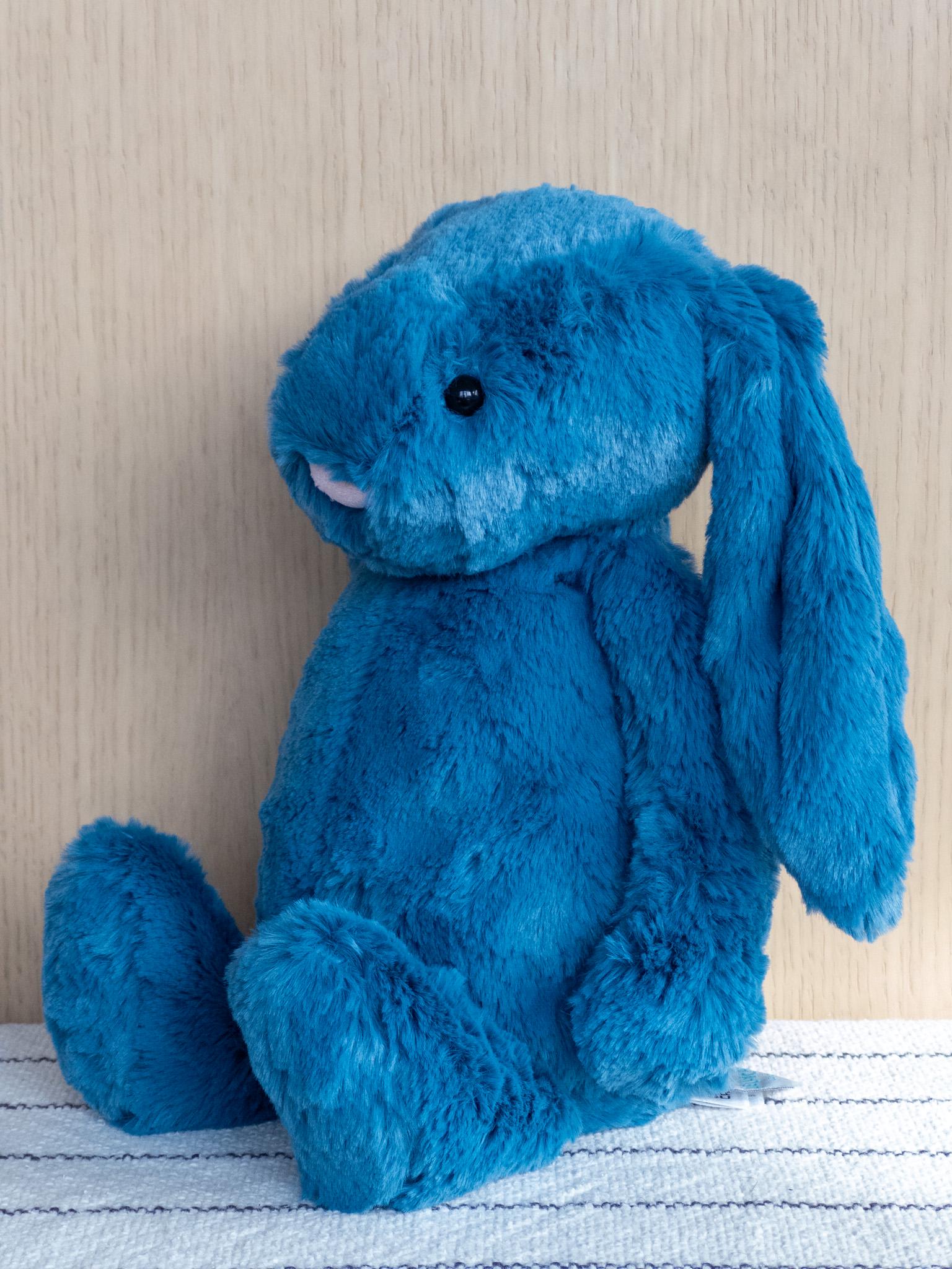 Retired Jellycat Medium Bashful Mineral Blue Bunny HTF NWT - Etsy