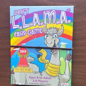 Don&#39;t LLAMA!: A Card Game Adapted for the Visually Impaired