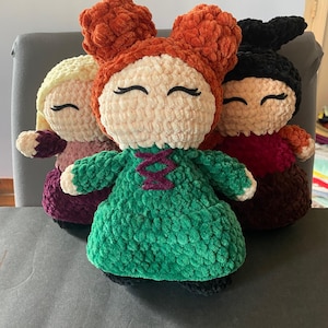 Salem Witch Sisters Oldest Sister Crochet PATTERN