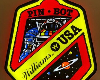 Pin*Bot レッドバッジ ピンサイン 特大