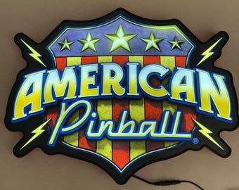 アメリカンピンボールシールド特大ピンサイン