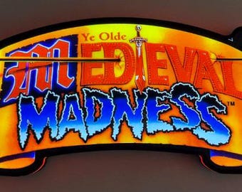 メディーバル・マッドネス ロゴ ピンサイン 特大