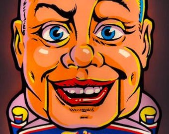 Rudy Funhouse Promo Pin-Sign Extra Large