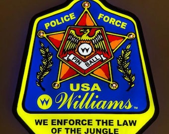 警察バッジピンサイン 特大