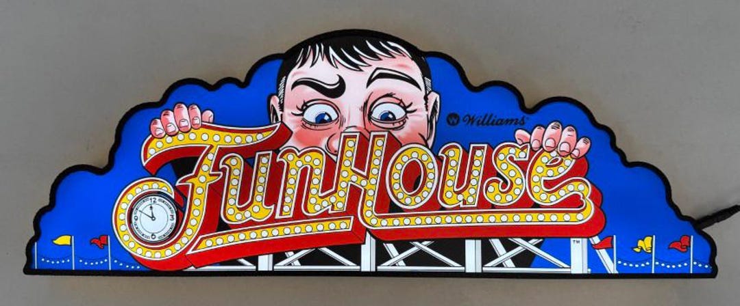 Funhouse Cabinet Logo Pin-sign Extra Large - Etsy