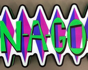 Pin-A-Go-Go ロゴ ピンサイン 特大