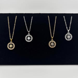 SKZ compass star necklace, stray kids jewelry