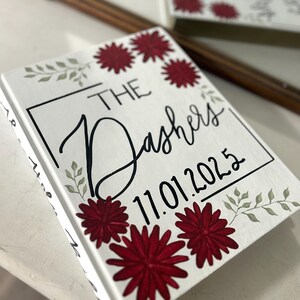 NIV Hand-Painted Bibles | Custom Wedding Guest Books, Family Heirlooms, & Home Decor