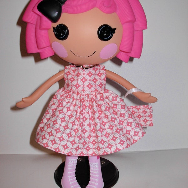 Lalaloopsy pretty pink dress and  bag