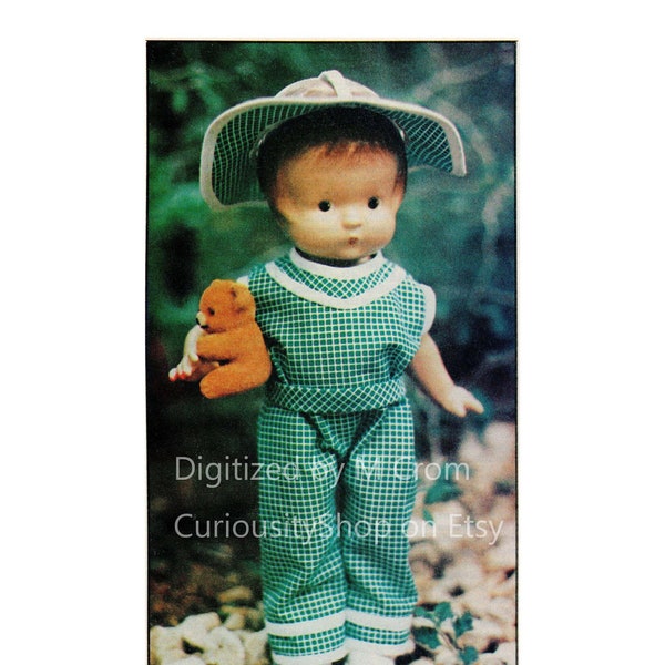 PDF Patsy 14" Sunsuit with Hat