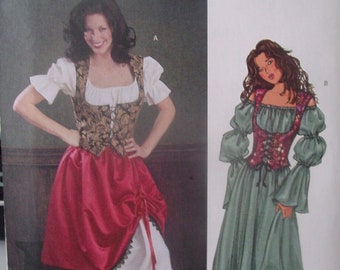 Pattern 12-16 Wench, Pirate, Medieval, Renaissance, Renn Faire, Costume 3904
