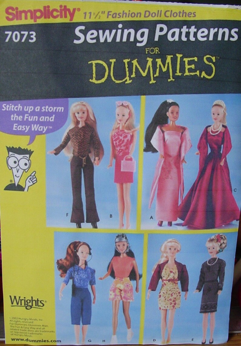 sewing clothes for barbie
