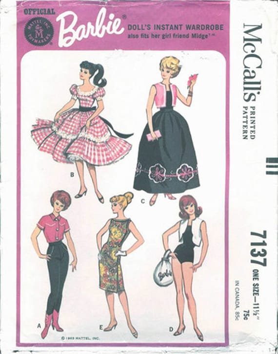 vintage barbie fashions