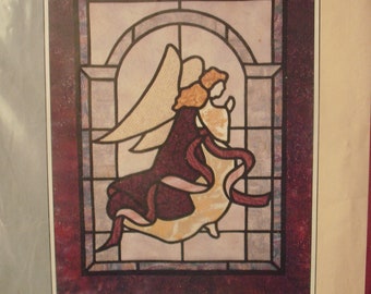 Pattern: Wall Hanging Quilt "Brenda's Angel" by Spectral Designs 25" x 33"