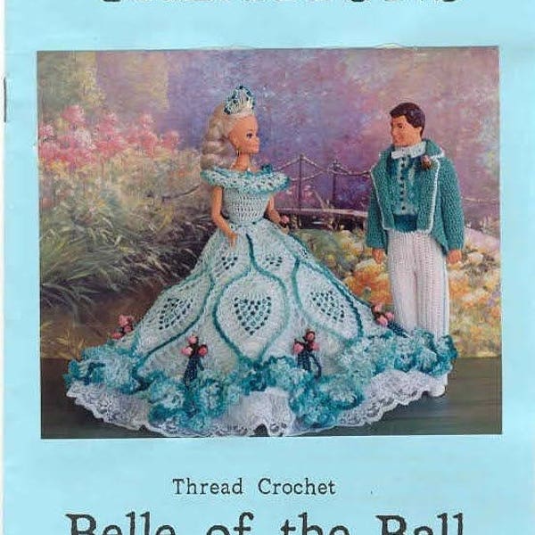PDF 11,5", 12" Barbie & Ken of Fashion Dolls haakpatroon past alleen in het Engels