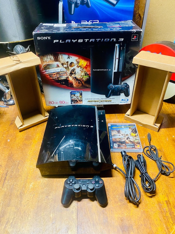 RARE Complete Vintage 2007 Sony Playstation 3 PS3 MOTORSTORM
