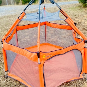 Excelente corralito portátil plegable de 50 x 50 x 24 pulgadas de Exquisite Life Exqline para bebés y niños pequeños, para mascotas, gatos, perros, guardería para niños y niñas