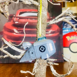 NOWY zmodyfikowany Despicable MINIONS Grumobile Movie Car Christmas Tree Ornament świąteczny prezent obecny animowana zabawka z kreskówek