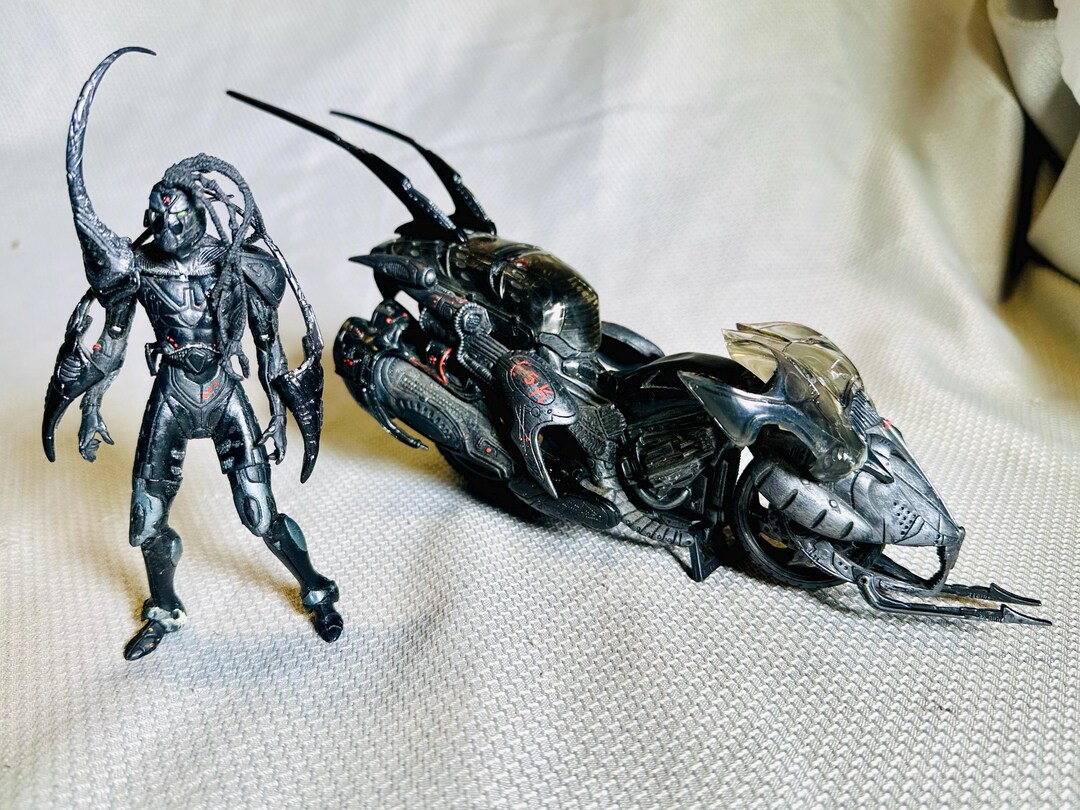Vintage 1998 SPAWN Nitro Riders ECLIPSE 5000 12” Bike & 6” Action ...