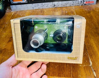 Nuevas gafas Ecto de Cazafantasmas con luces LED, calcomanías, réplica de utilería, juguete, disfraz, cosplay, coleccionable, retro de los 80, regalo de Navidad.