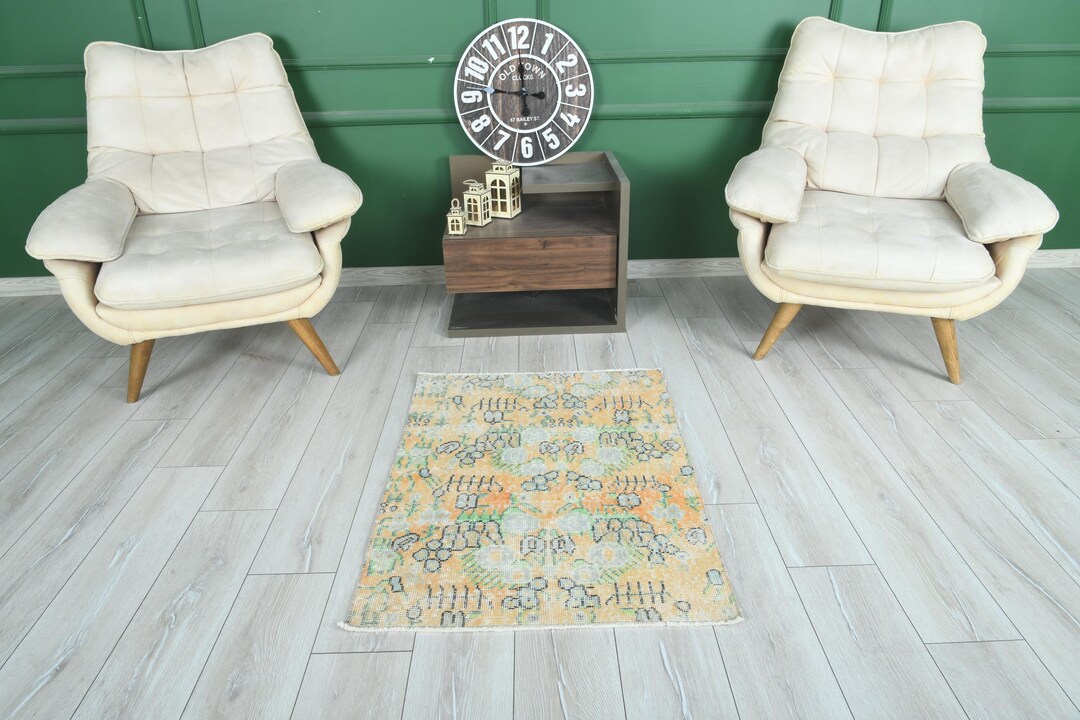 3x3 Rug,small Rug,3x3 Turkish Rug,vintage Small Rug,oushak Rug,handmade ...