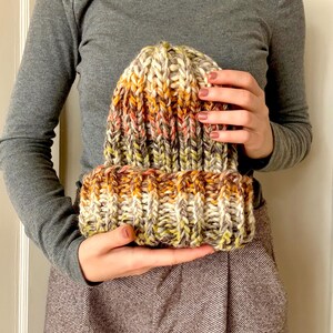 Colorful Winter Hat | Wool Knit Hat | Winter Hat | Cozy Hat | Winter Apparel | Christmas Gift | Present | Knit Beanie | Warm Winter Beanie