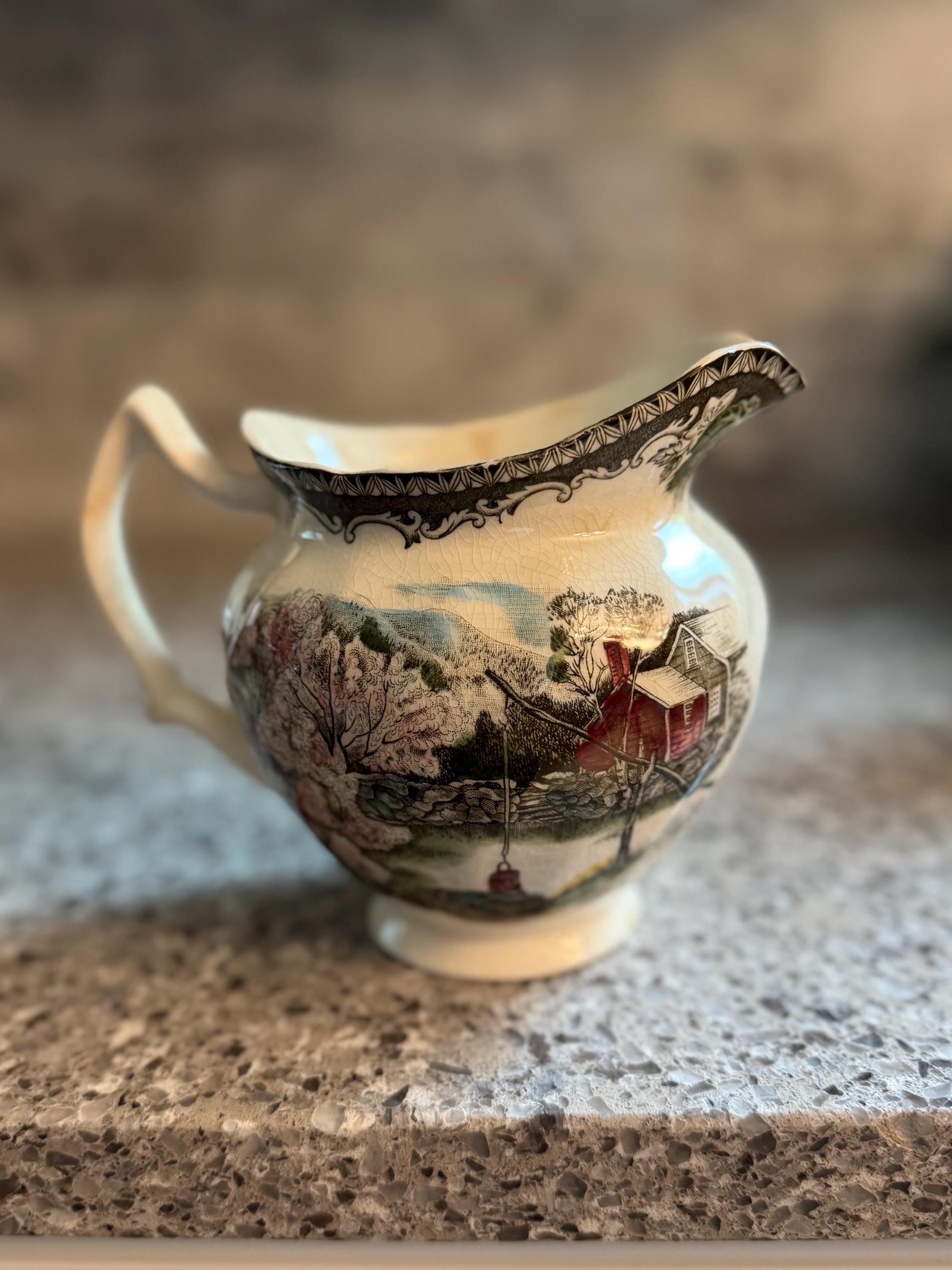 Johnson Brothers Pitcher - Etsy