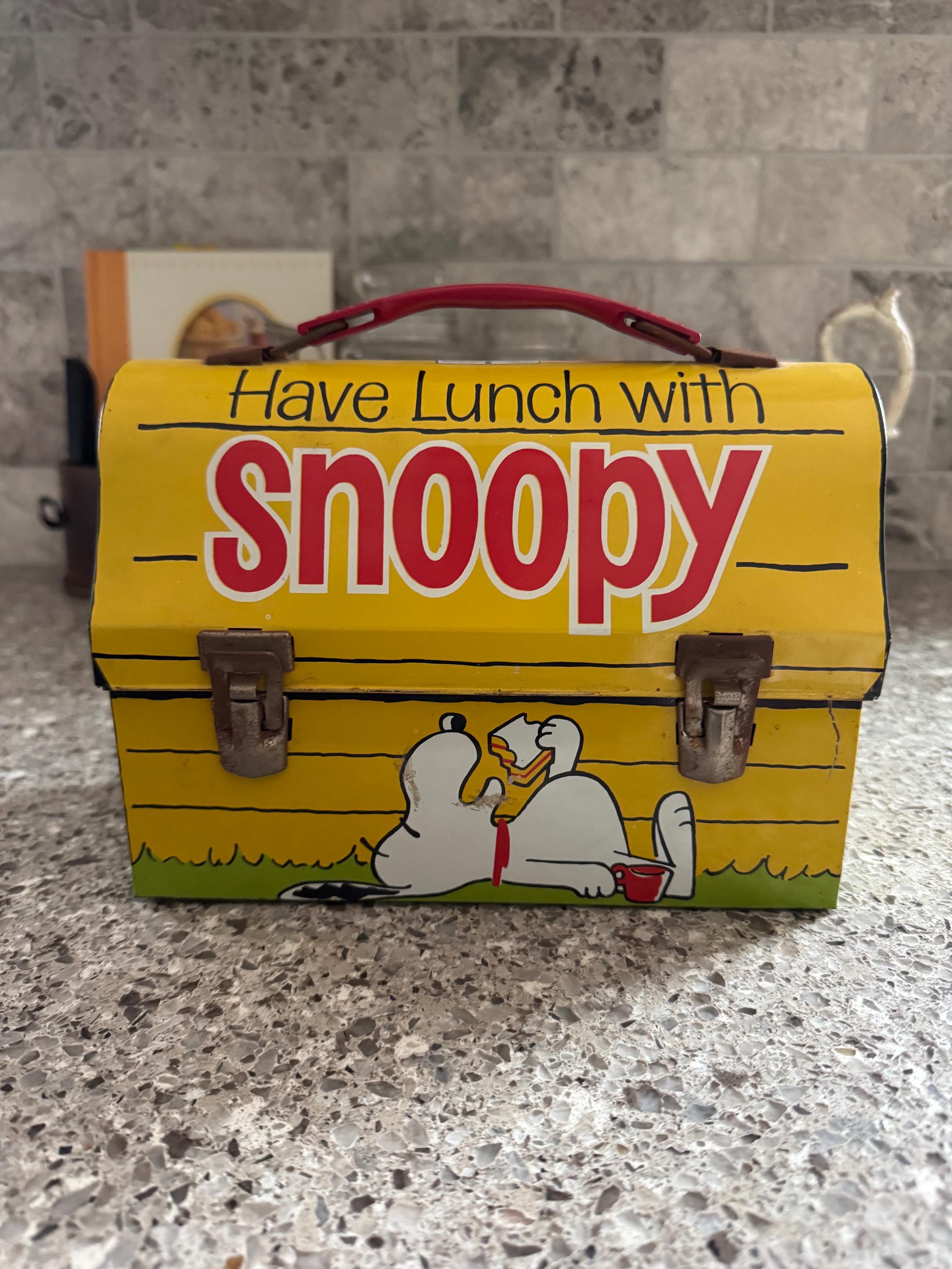 Thermos Snoopy et Woodtock années 60 - Collection