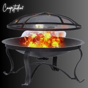Firepit Outdoor | Outdoor Wood Burning Bonfire|  Patio Backyard Camping,