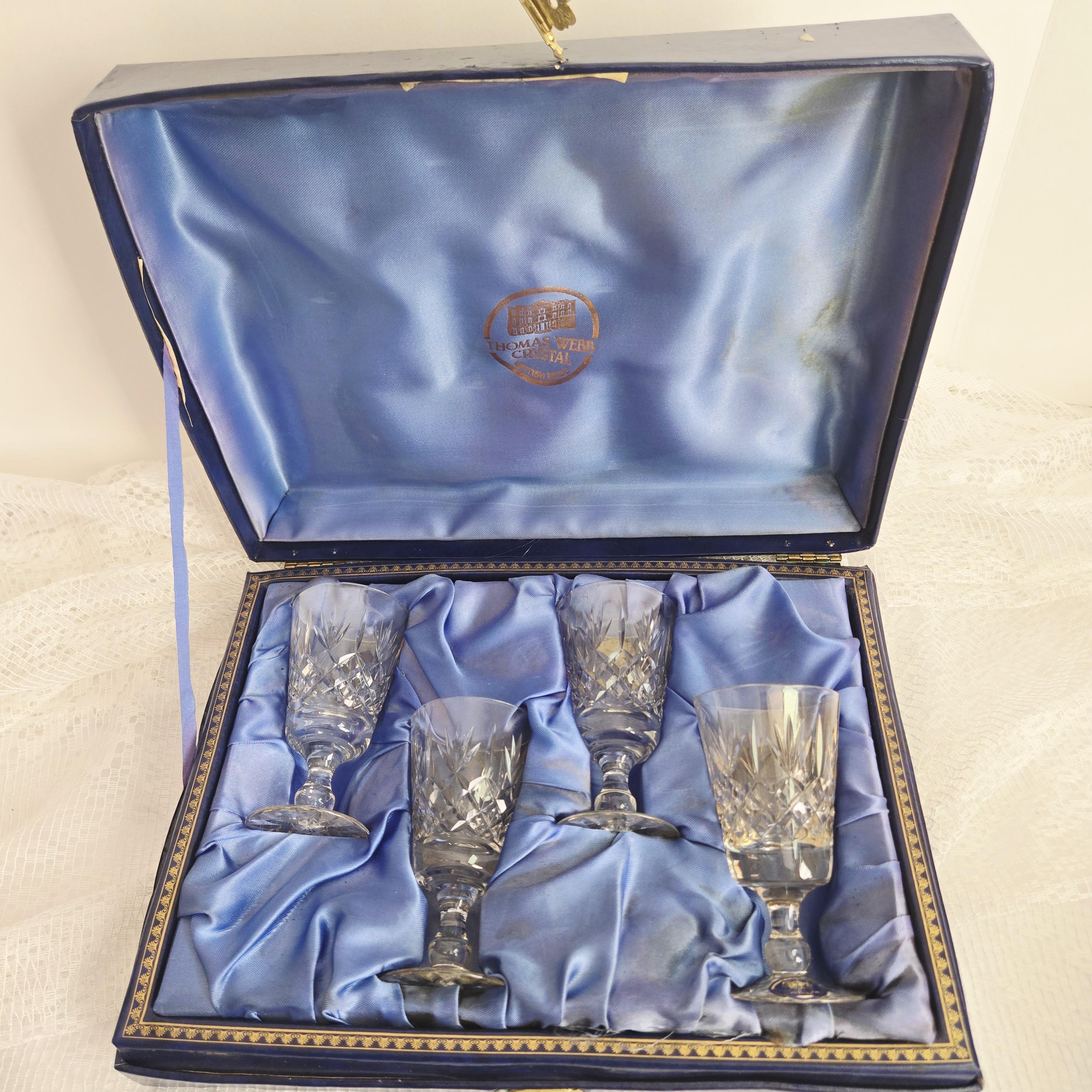 Thomas Webb Crystal - Etsy