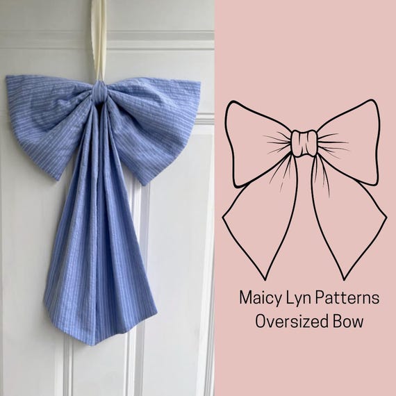 how to make a large bow tie