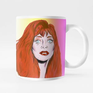 Death becomes her mug