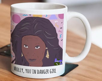Molly you in danger girl mug