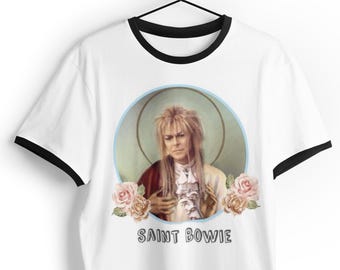 Saint Bowie ringer tee