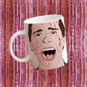 Halloween gifts American psycho mug 325ml gift boxed