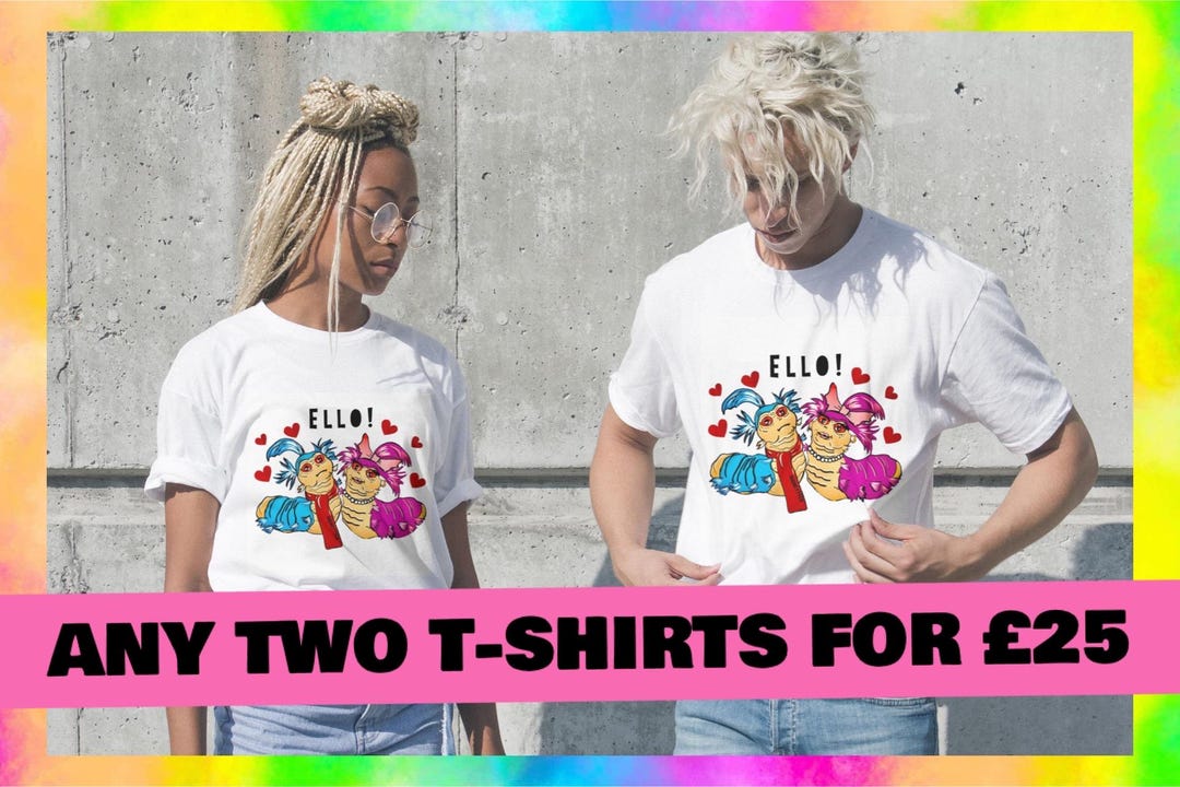 T-shirt Deal Any TWO T-SHIRTS for 25*