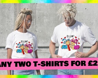 T-shirt deal * any TWO T-SHIRTS for 25*