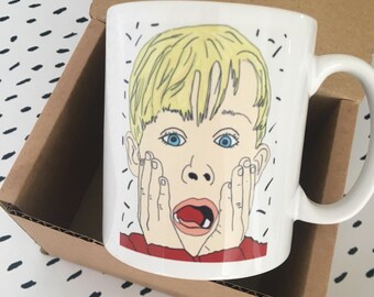 Home Alone Christmas Kevin mug