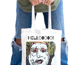 Mrs doubtfire helloooo tote bag