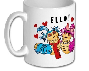 Labyrinth worm and his missus mug