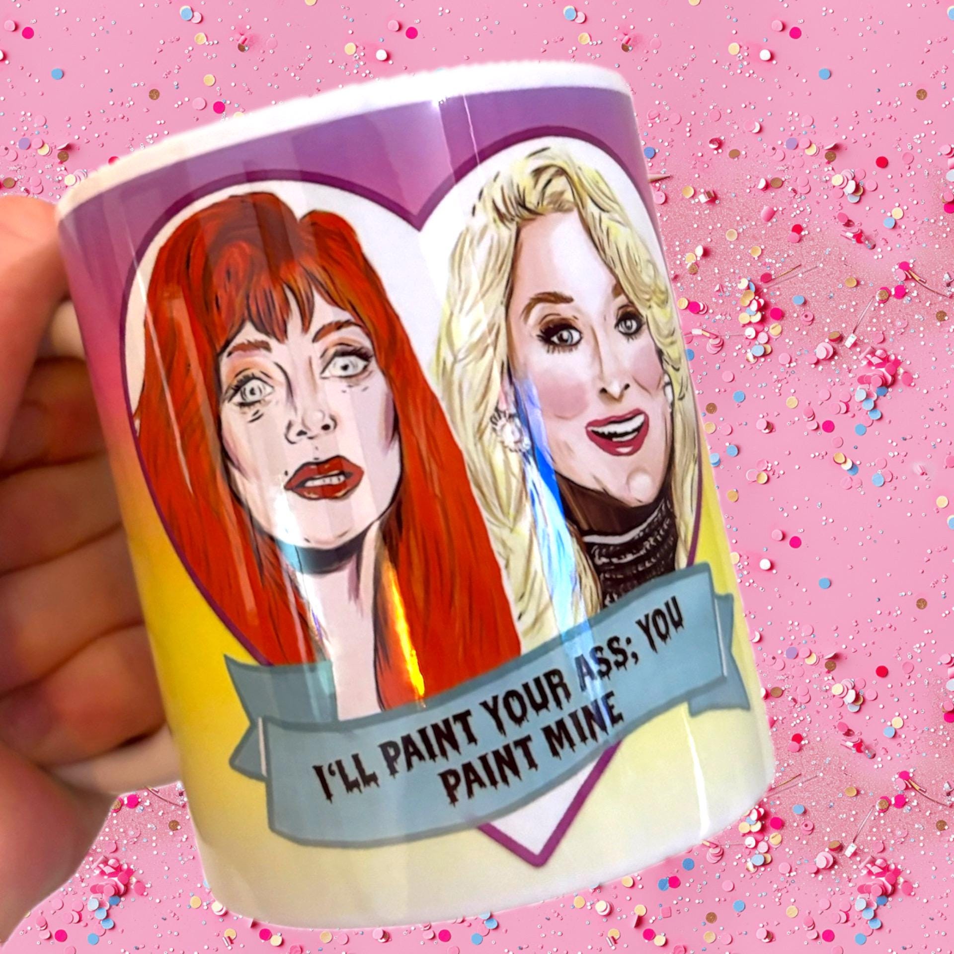 Death becomes her mug