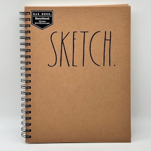 Rae Dunn SKETCH. Kraft Sketchbook - 10”x8.5” - 160 pagine - carta da 80 libbre (120 gsm)