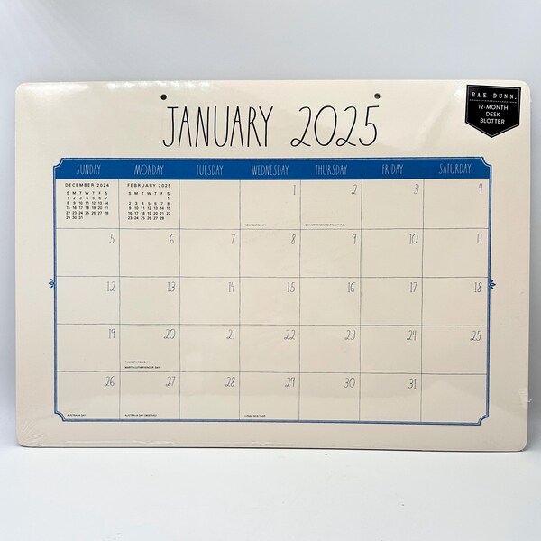 Rae Dunn 2025 Calendar Planner Etsy