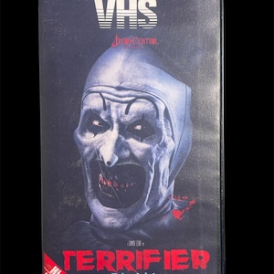 Terrifier 1 VHS Horror Movie -CUSTOM ARTWORK.  Art The Clown