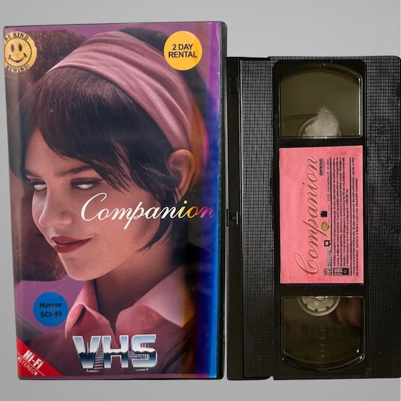 Companion VHS Movie 2025 CUSTOM ARTWORK. Sophie Thatcher