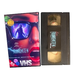 Lisa Frankenstein VHS movie. Custom Artwork Kathryn Newton Cole Sprouse